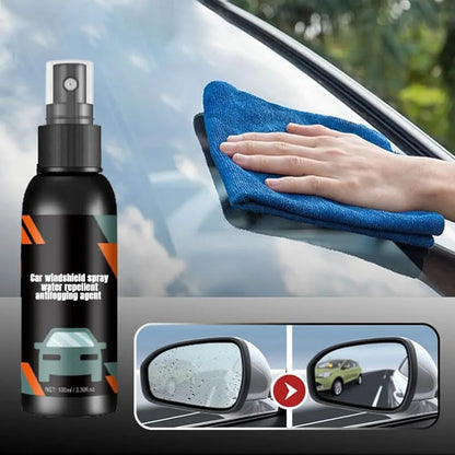 Car Glass Anti-Fog Rainproof Agent & Hydrophobic Coating 300ML Pack of 3